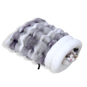 CHULPET Cat Sleeping Bag, Puppy Sleeping Bag, Warm Pet Sleep Sack