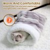 CHULPET Cat Sleeping Bag, Puppy Sleeping Bag, Warm Pet Sleep Sack