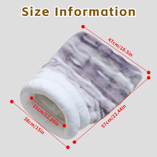 CHULPET Cat Sleeping Bag, Puppy Sleeping Bag, Warm Pet Sleep Sack