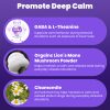 Dog Calming Chews Non Drowsy | Melatonin-Free GABA + L-Theanine + Organic Lion’s Mane | Supports Calm Relaxed Behavior During Travel, Routine Changes & Visitors | Chicken Flavor, 100 Chews