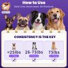 Dog Calming Chews Non Drowsy | Melatonin-Free GABA + L-Theanine + Organic Lion’s Mane | Supports Calm Relaxed Behavior During Travel, Routine Changes & Visitors | Chicken Flavor, 100 Chews