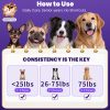 NAD+ CoQ10 Multivitamin Soft Chews for Dogs, Joint & Heart Support NMN+Resveratrol+CoQ10 for Cellular Energy Full-Spectrum Multivitamin & Joint Support. Chicken Flavor, 100 Chews